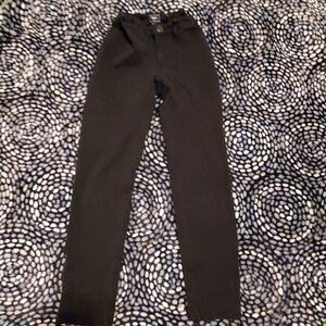 Gap kids black pants 10 adjustable waist